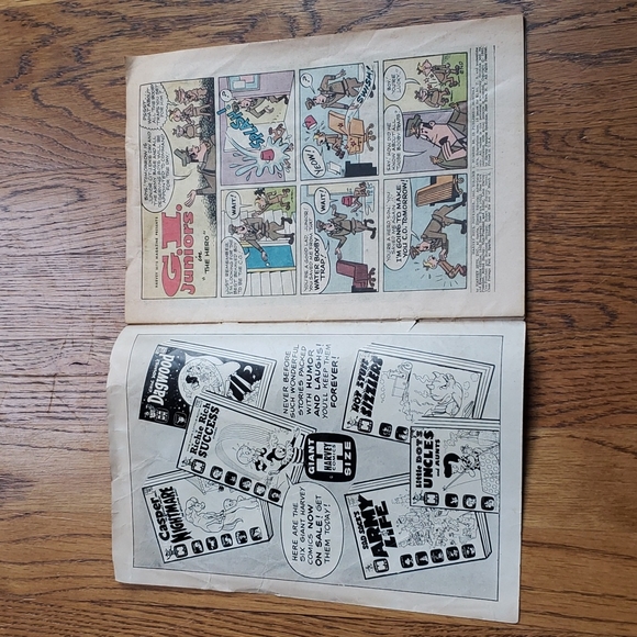 Vintage 60s G.I. Juniors Vol. 1 No. 98 Harvey Hits Harvey Comics Comic Book - Picture 2 of 16
